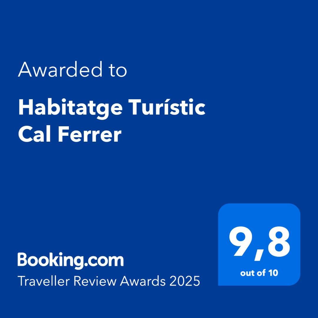 Habitatge Turistic Cal Ferrer Daire Sant Pau de Seguries Dış mekan fotoğraf